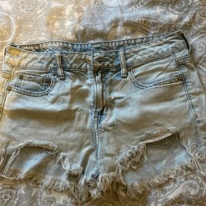 American eagle jean shorts